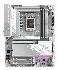Tarjeta Madre Aorus Z890 Aorus Elite Wifi7 Ice, Intel Socket 1851, Intel Z890, 256gb Ddr5, Atx